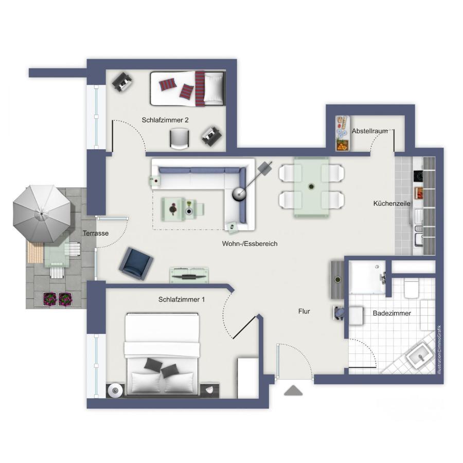 Haus Am Park Wohnung 04 Ostseebad Kühlungsborn Esterno foto